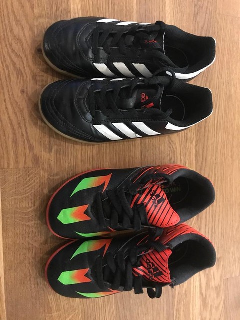 boys football trainers size 12